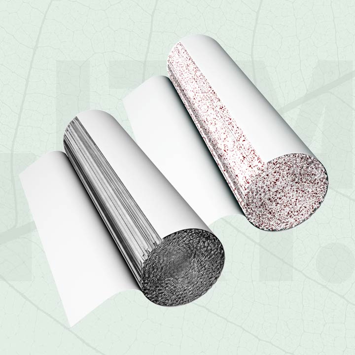 Filters from standard paper with additives